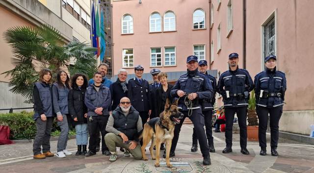 Nuova unità cinofila per la Polizia Locale di Riccione