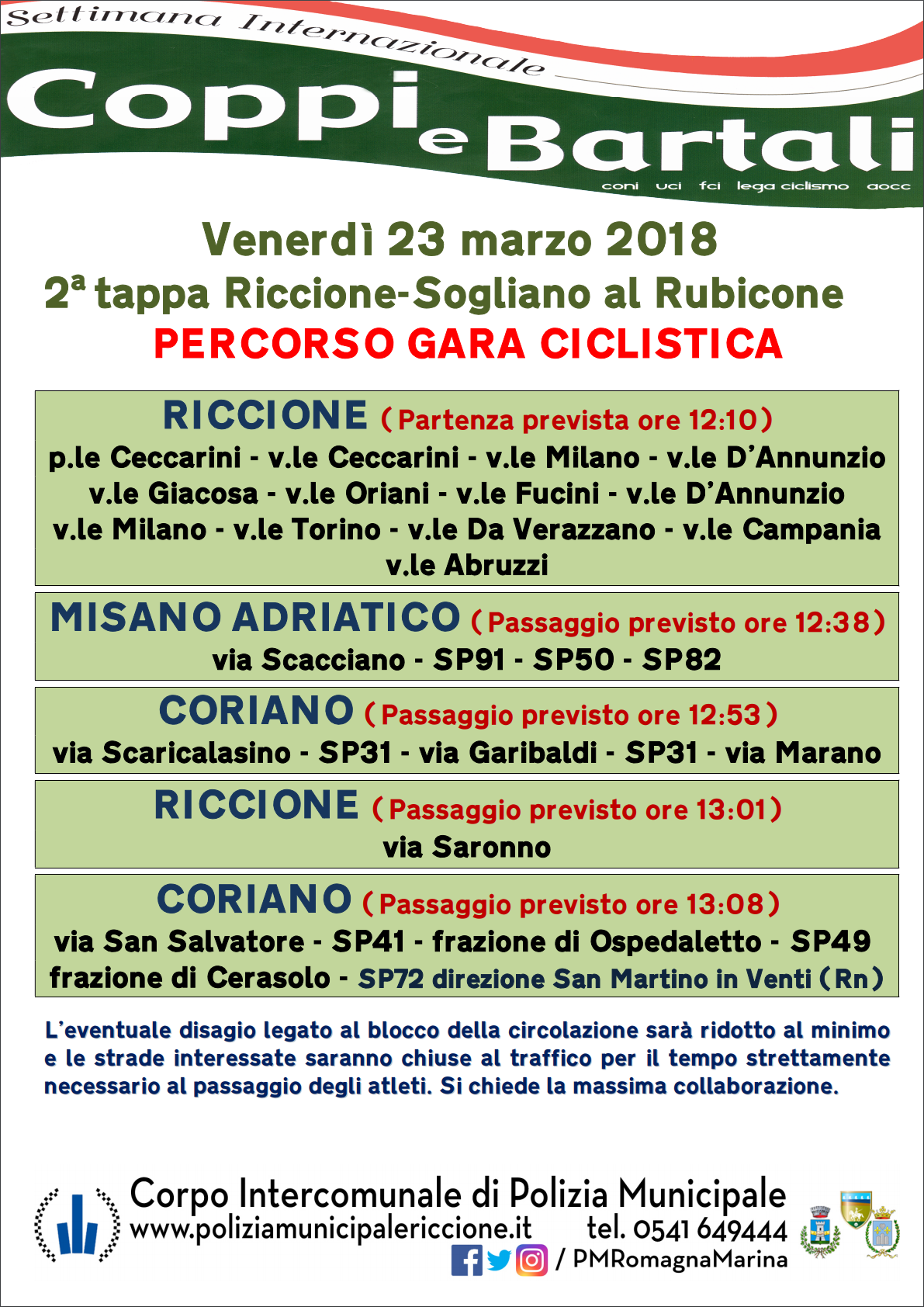 Percorso gara