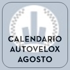 Calendario postazioni autovelox agosto 2019